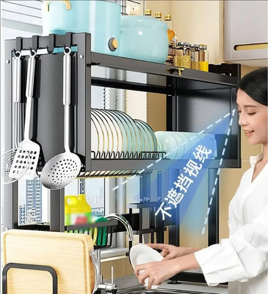 Kitchen Sink Shelf With Cabinet Door