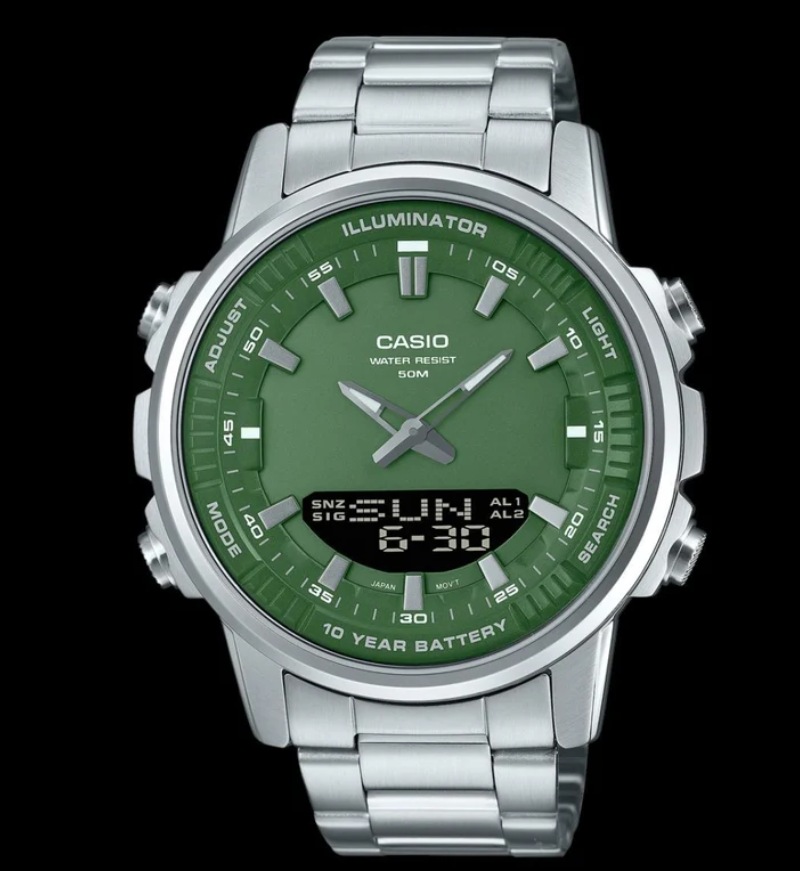 Turquoise Dial Men Watch